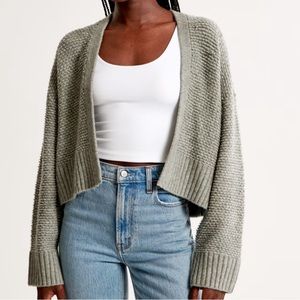 Abercrombie Loop Stitch Non-Closure Cardigan